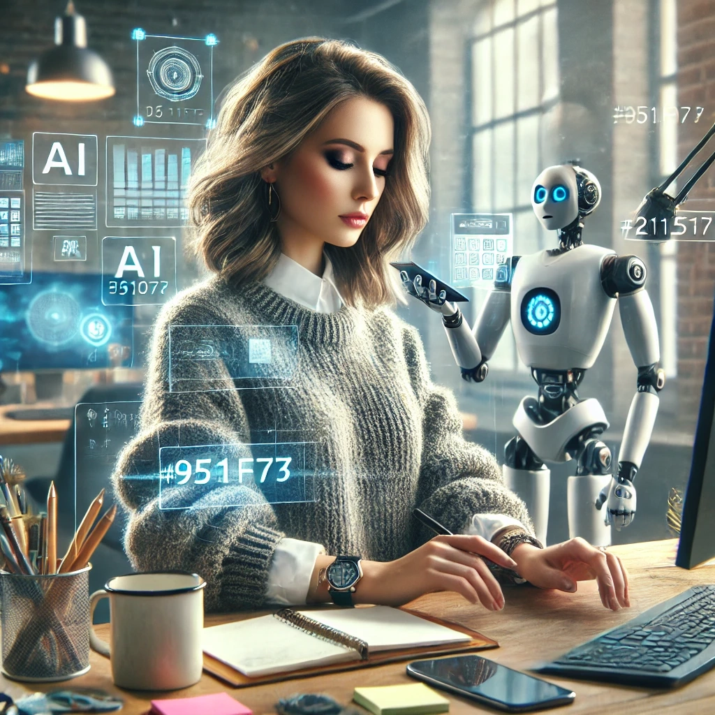 Image IA qui aide les entrepreneurs à developper leur activité.