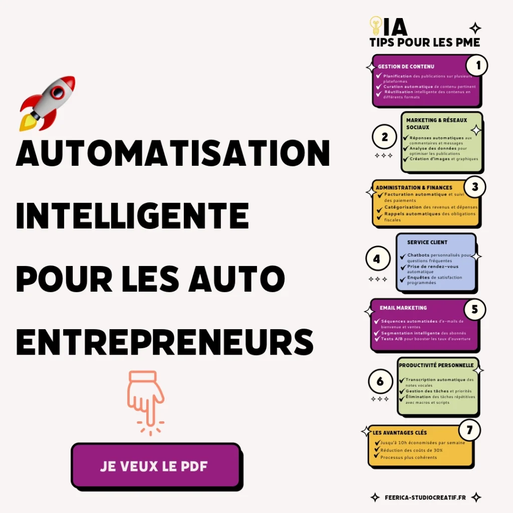 Image pour inviter à télécharger les Tips pour automatiser les taches répétitives au travail