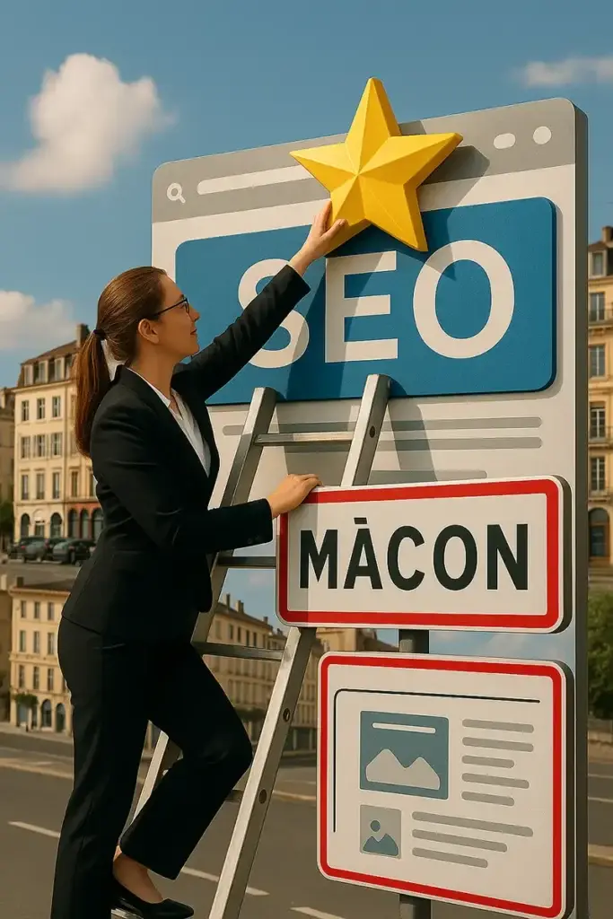 Agence de référencement web à Mâcon qui aide les entrepreneurs à gagner les premieres places Google et IA.