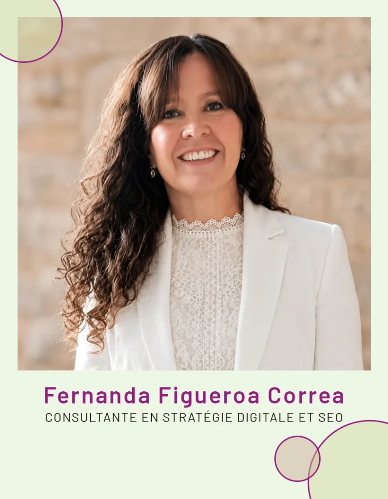 Fernanda Figueroa Correa, consultante en stratégie digitale et SEO à Mâcon
